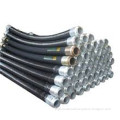 2.5 Inch Wire Reinforced Rubber Concrete Pump End Hose 85bar for Sale